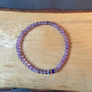❇️💜 semiprecious amethyst bracelet